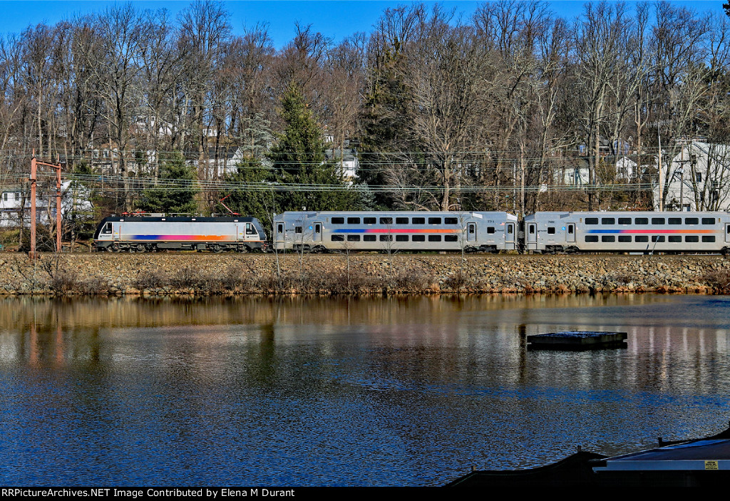 NJT 4617 on train 6619